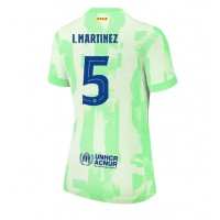 Barcelona Inigo Martinez #5 Tredjedrakt Dame 2024-25 Kortermet